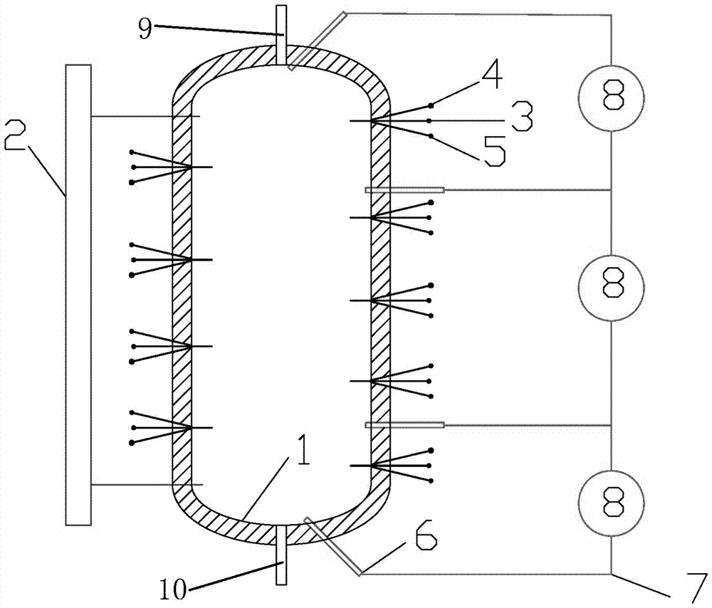 An improved structure of the simulation body of the core replenishment tank