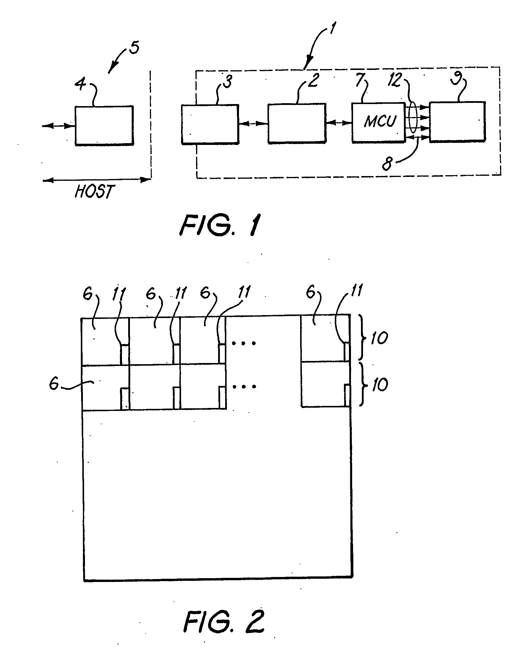 Portable Data Storage Device Using a Memory Address Mapping Table