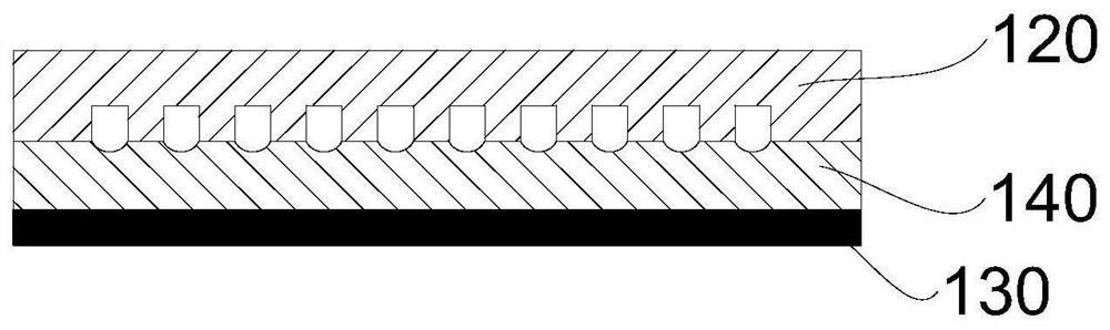 PDMS microlens array and method for preparing PDMS microlens array by liquid phase molding of concave mold