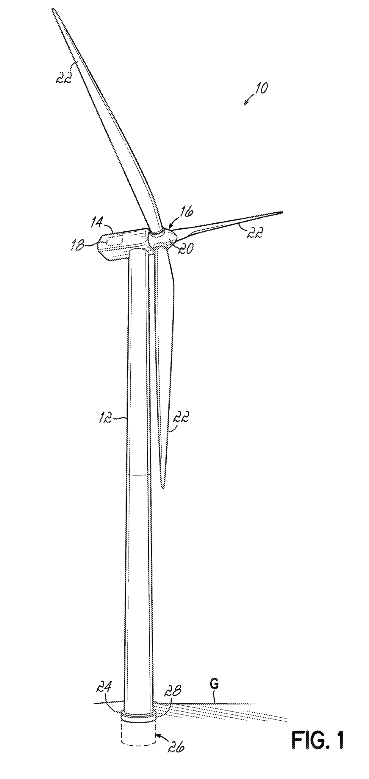 Method of replacing anchor bolts in wind turbine foundations