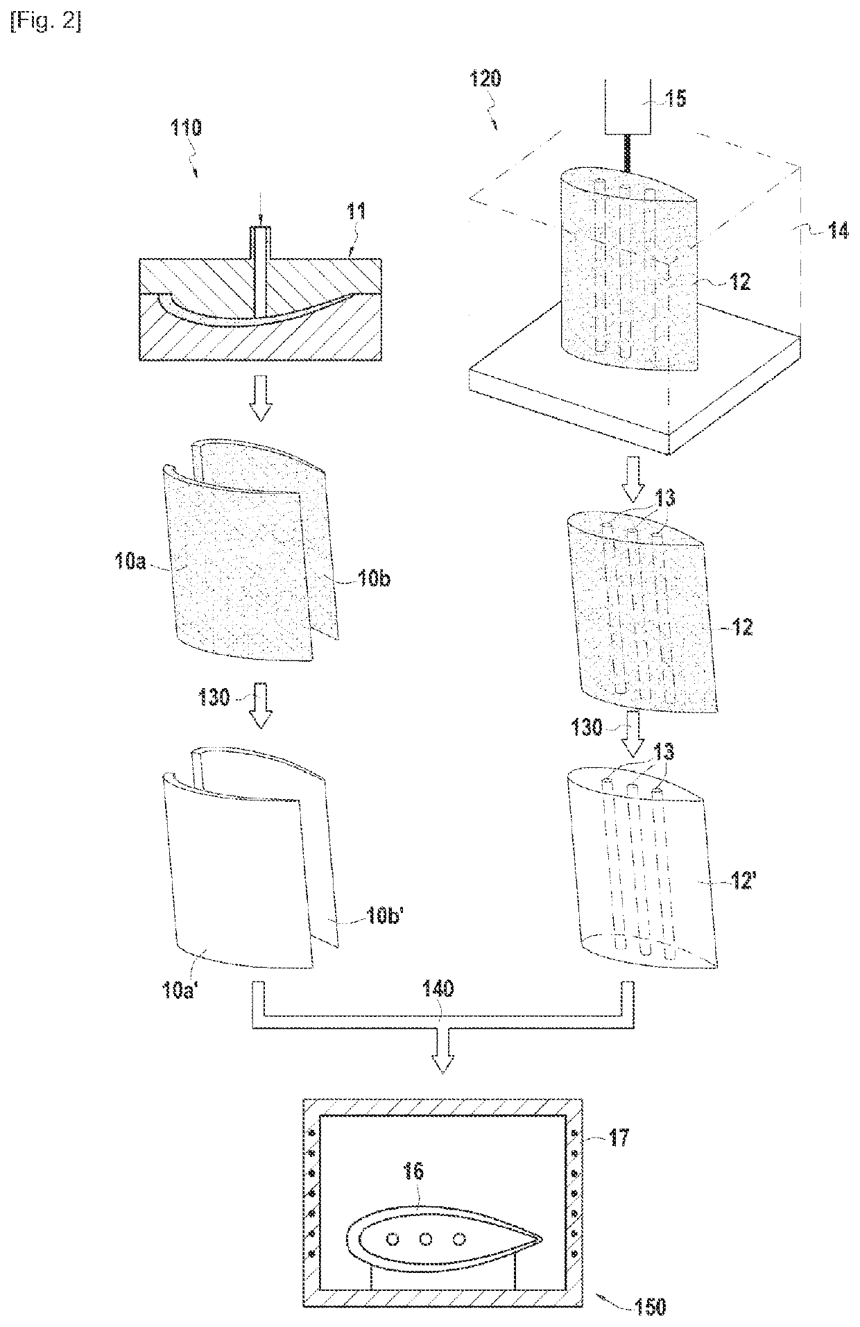 Method for manufacturing a metal part