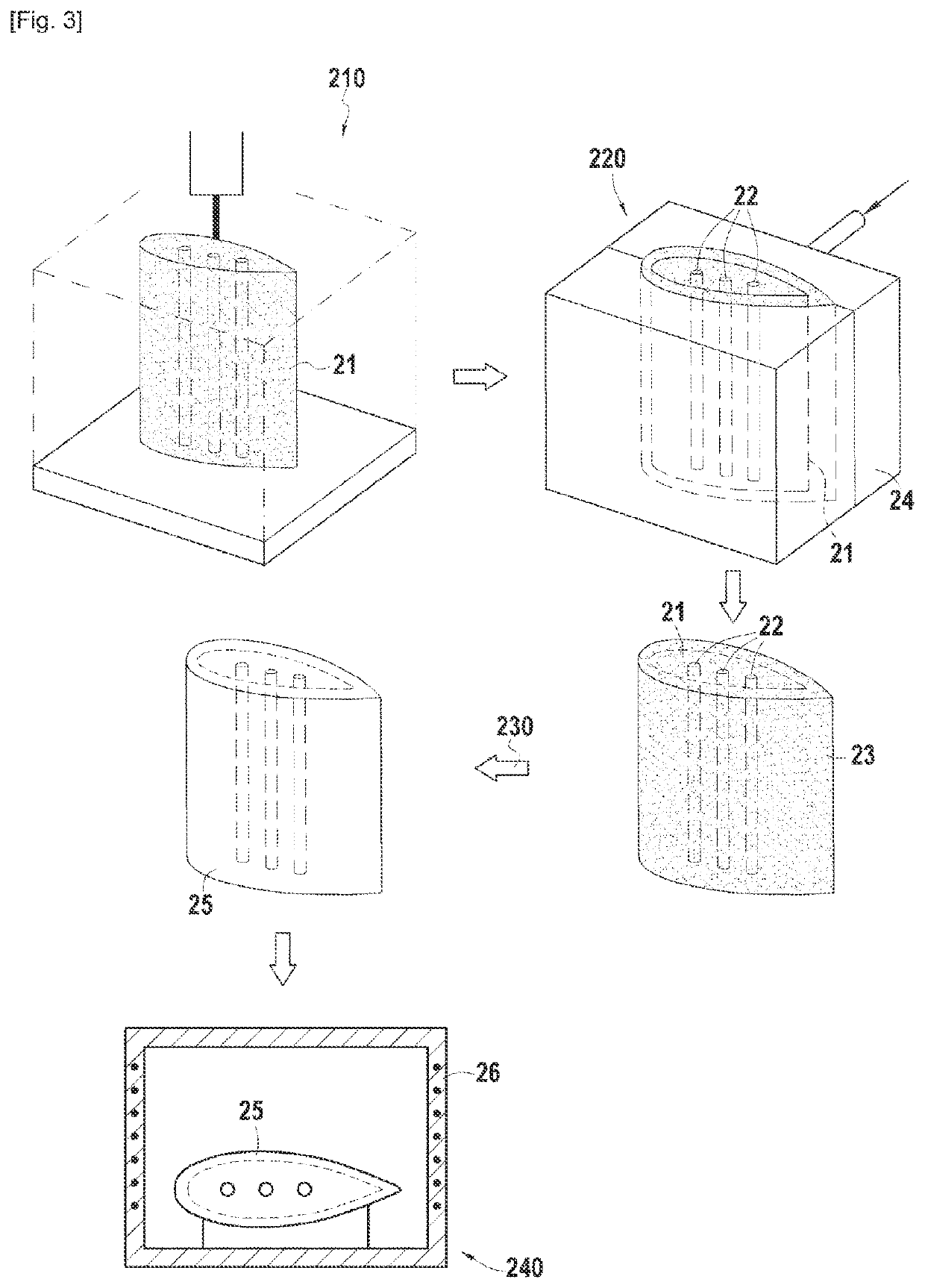 Method for manufacturing a metal part