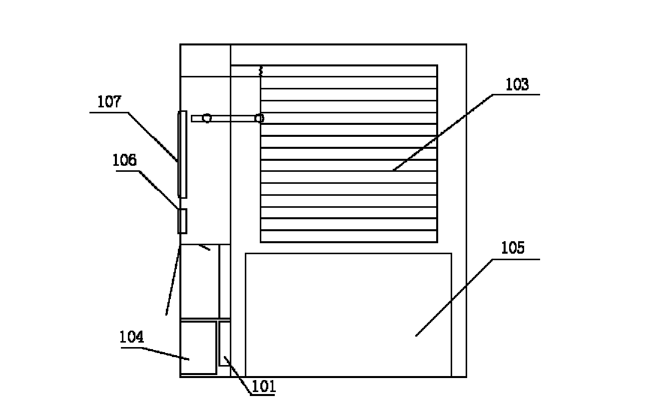 Blood intelligent control storage system and method thereof