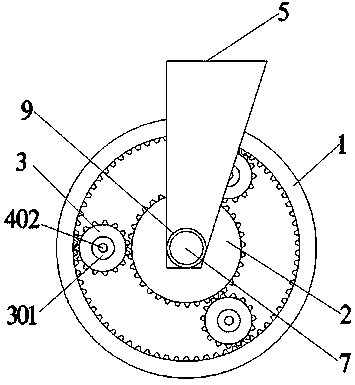 Seed metering device for potato planting machine