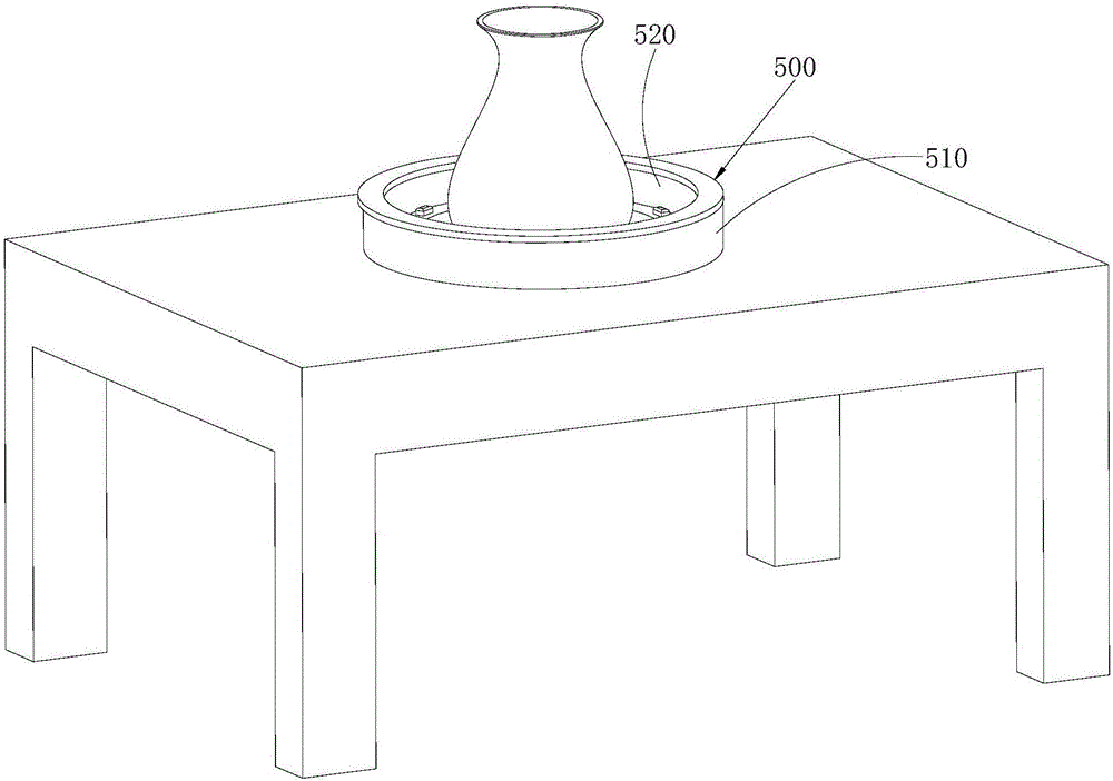 Ornamental vase device