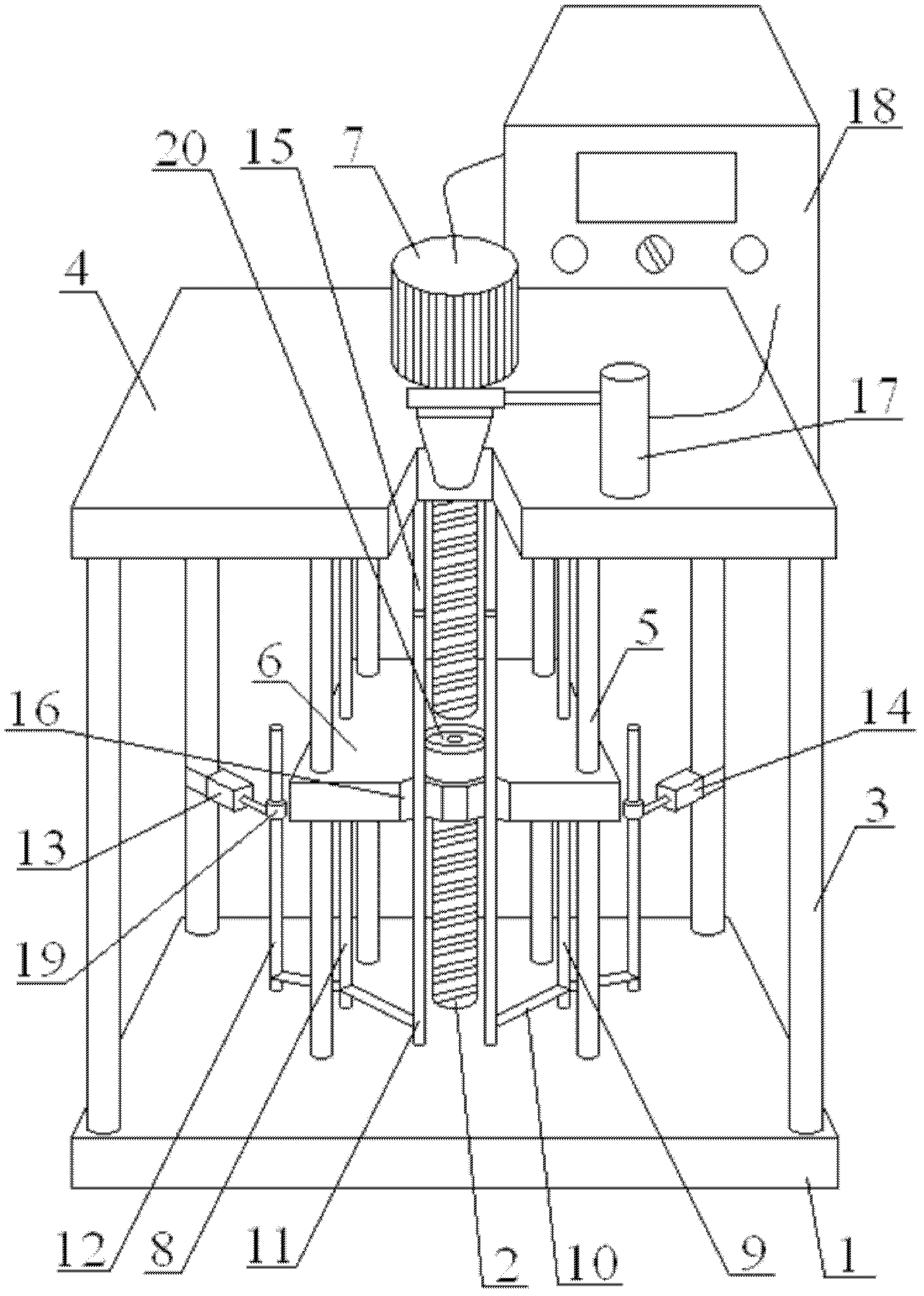 Welding device for air-conditioning cross-flow fans