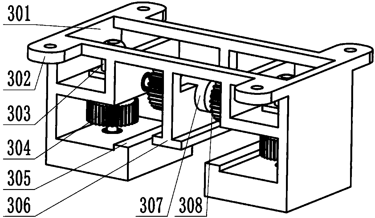 A low-cost corridor walker