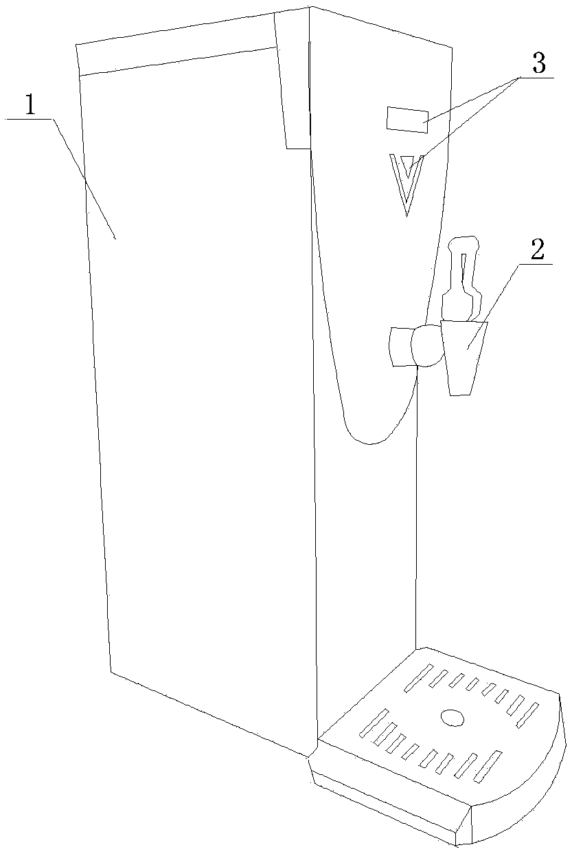 Anti-misconnection water boiler and control method thereof