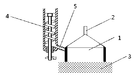 Apparatus and method for recovering solvent in granulation of de-oiled asphalt with high softening point