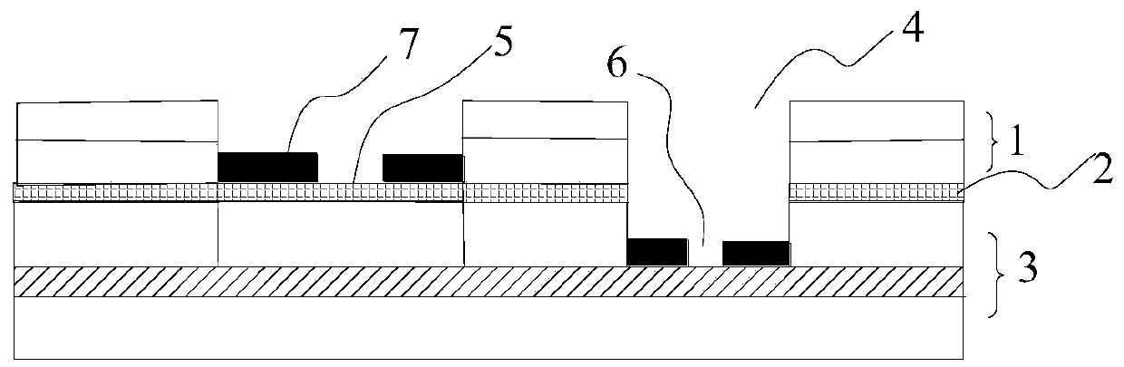 Method for solving carbon powder residue in multilayer FPC manufacturing process based on front windowing process