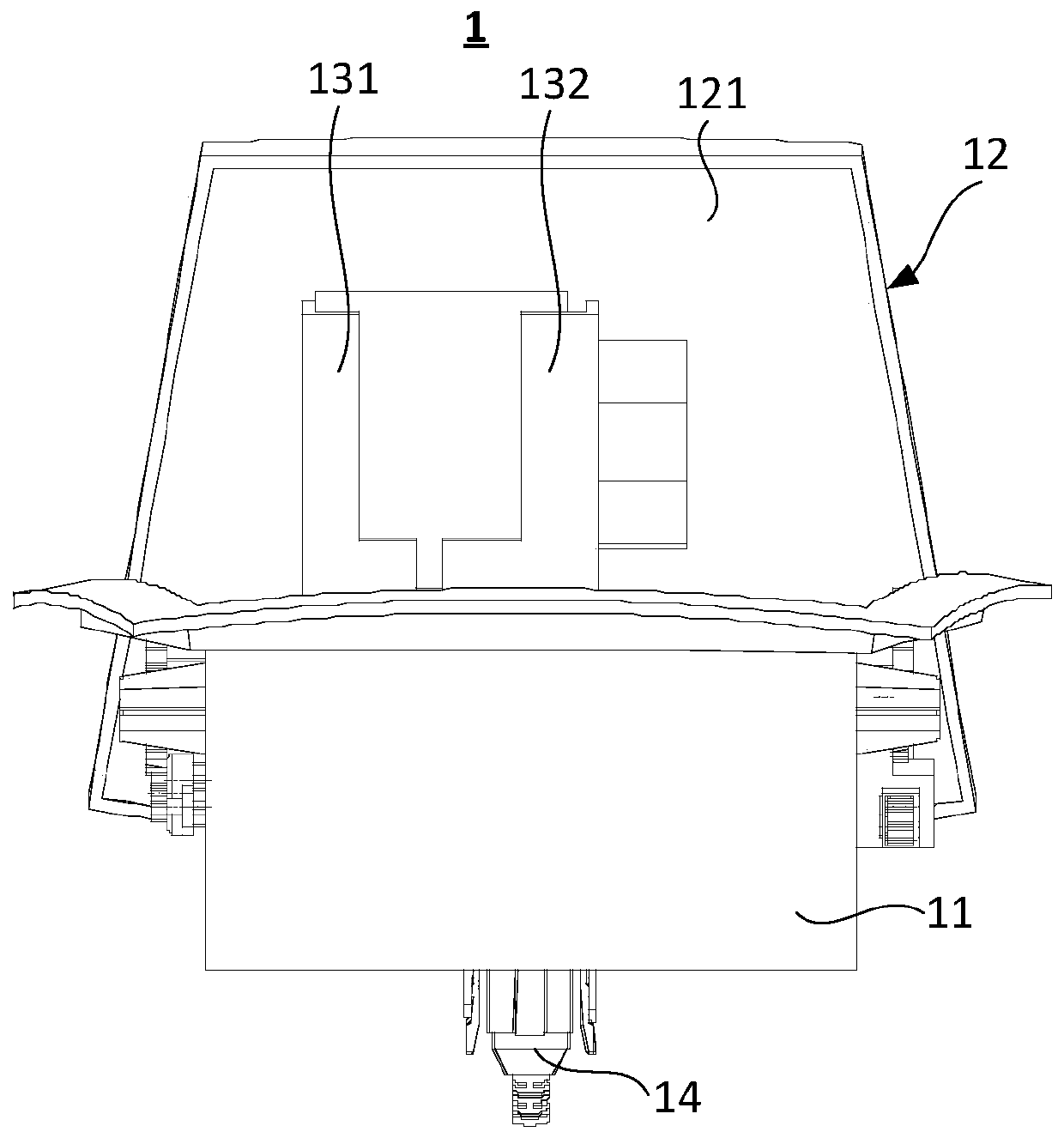 Car storage box and car