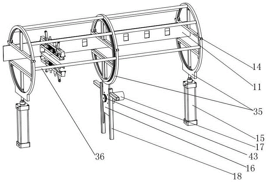 A sheet turning machine