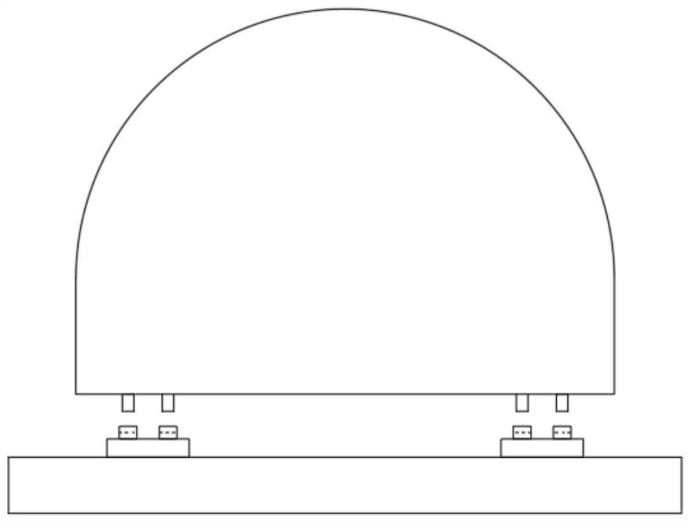 A speed measuring and positioning device for a magnetic levitation vehicle and its application method