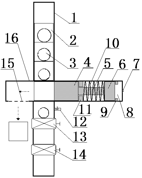 Continuous pitching device