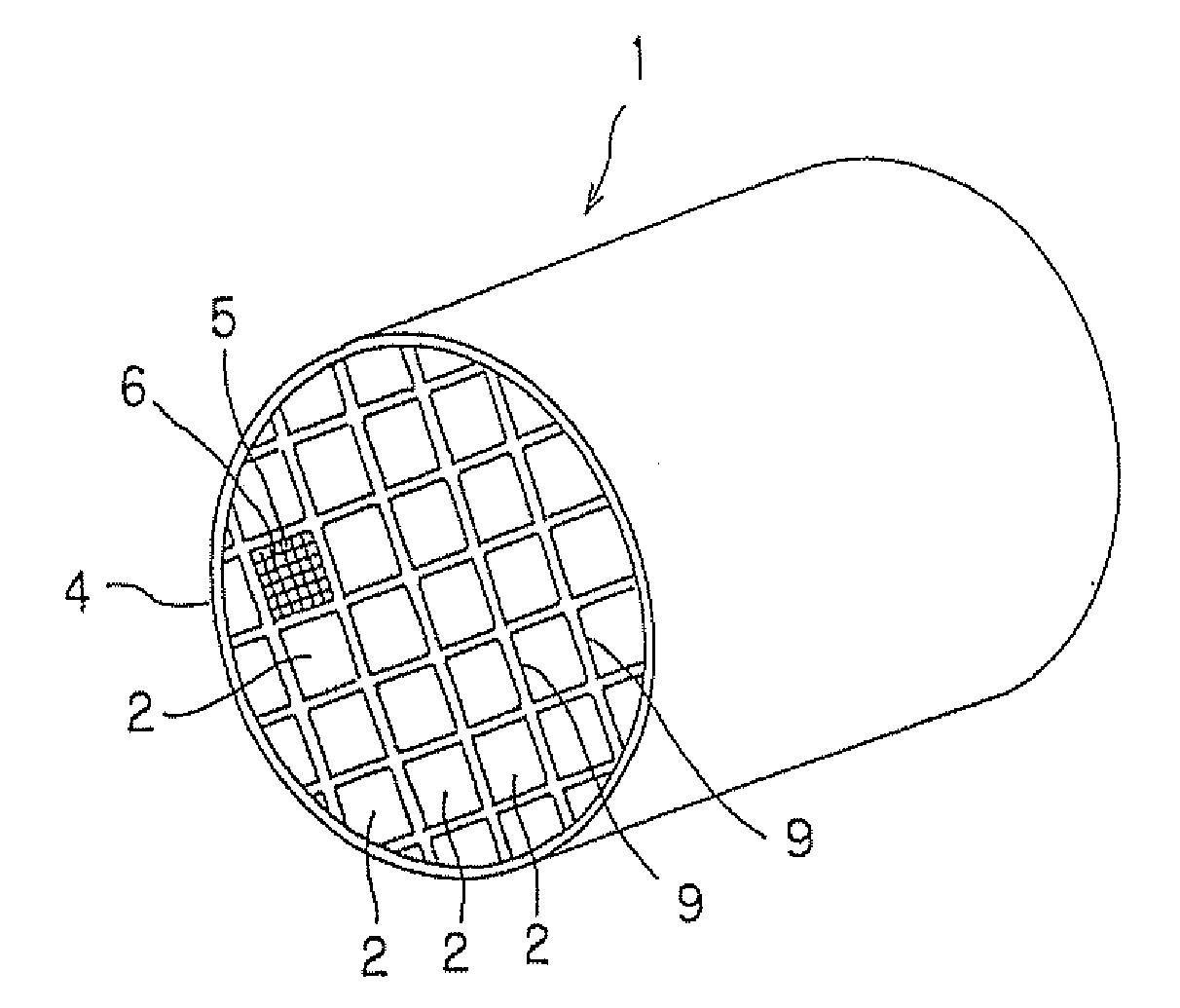 Bonding material, process for producing the same, and honeycomb structure made with the same