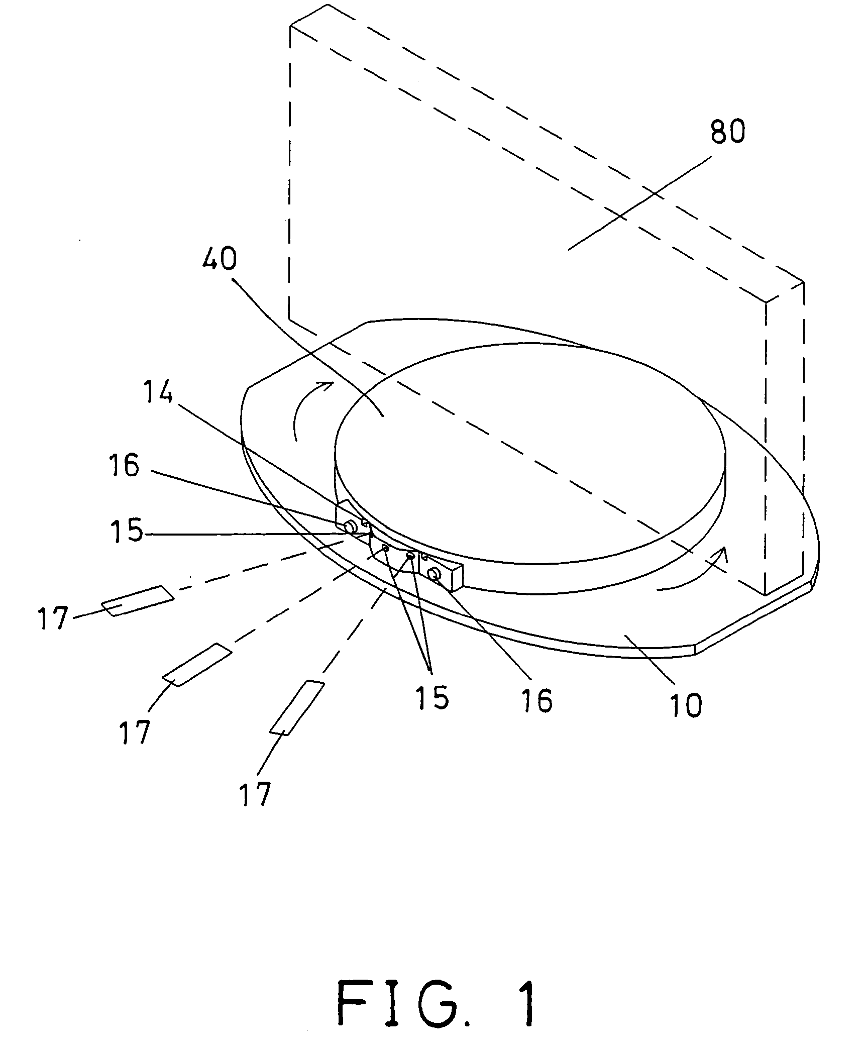 Rotatable carrier for objects or display