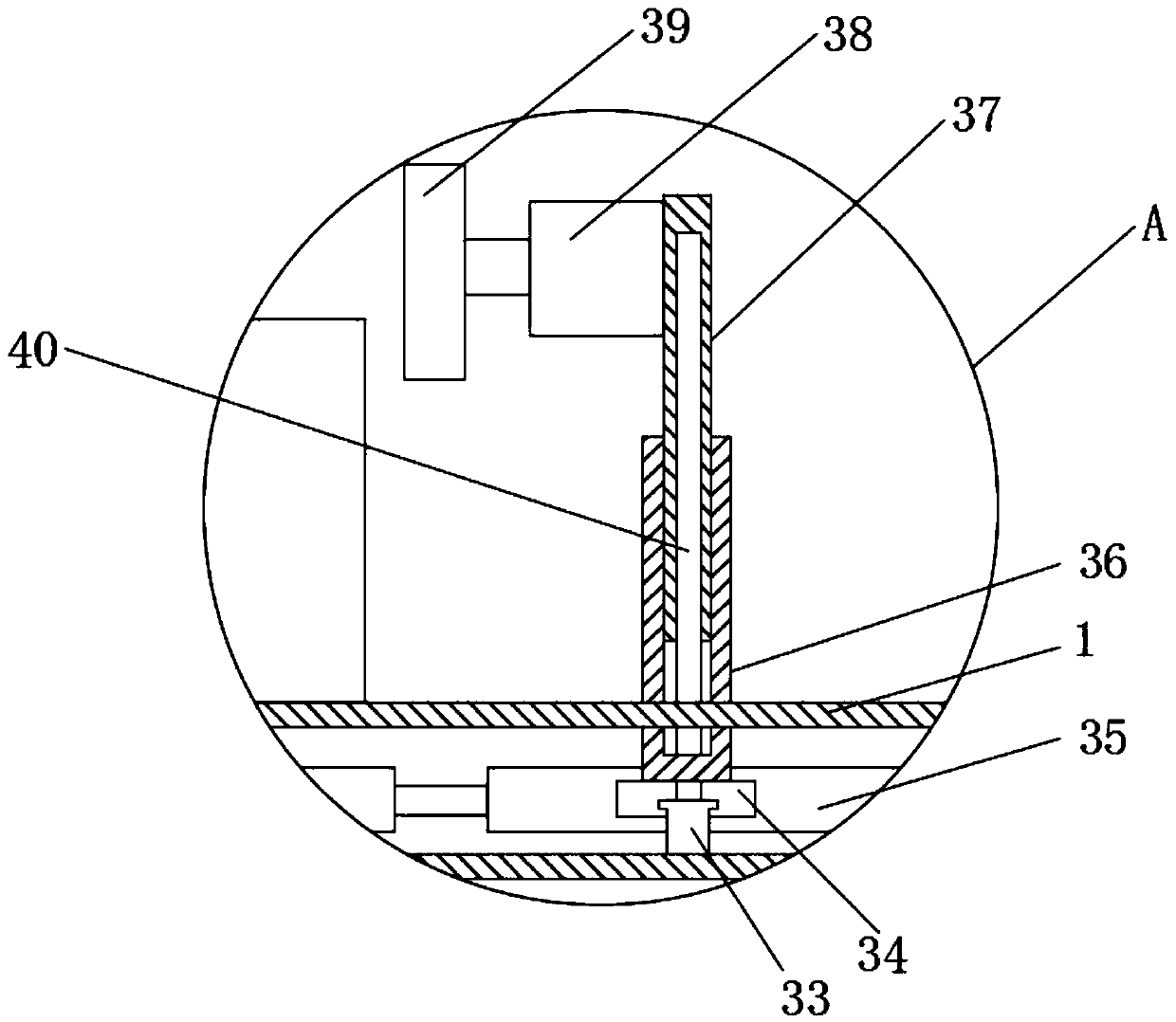 Three-dimensional laser scanning-based high-precision steel structure quality detection device