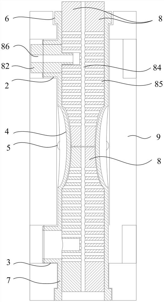 Reinforced full-grouting sleeve and casting modeling method thereof