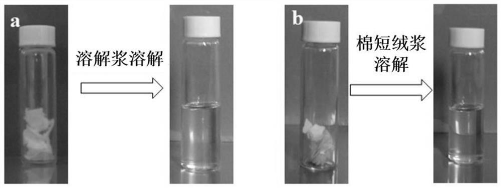 Cellulose solution and method of dissolving cellulose