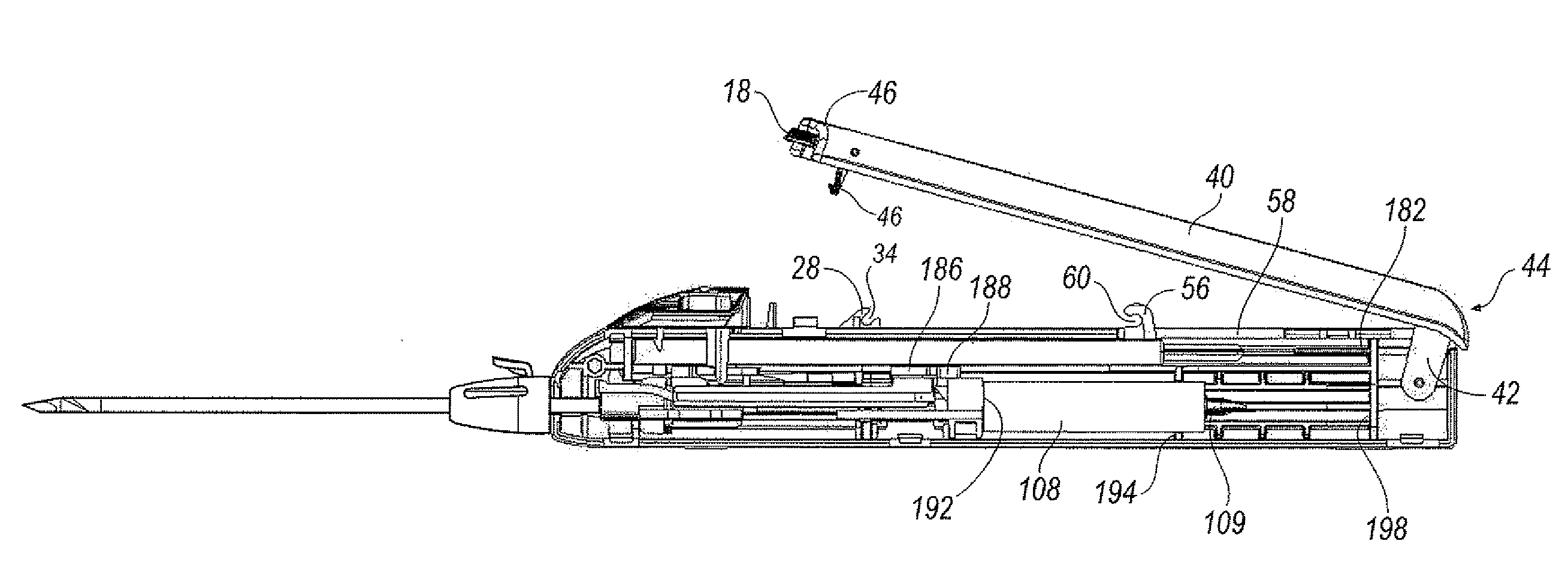 Vacuum assisted biopsy device