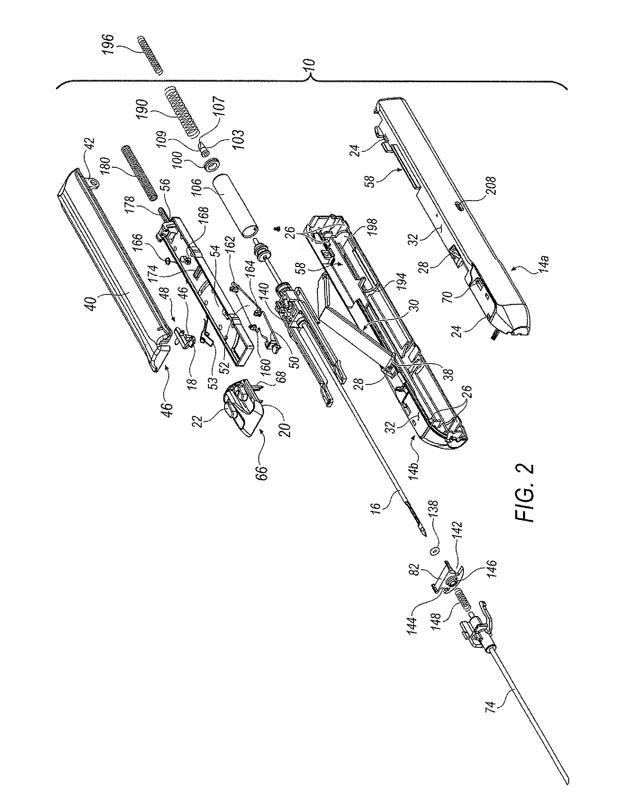 Vacuum assisted biopsy device