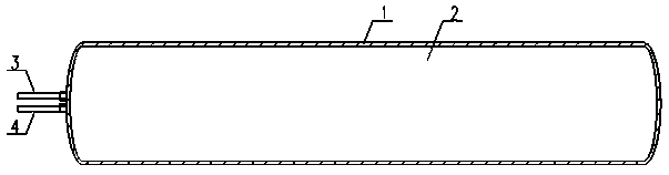 Sealing water stopping strip capsule of fabricated underground structure prefabricated part joint