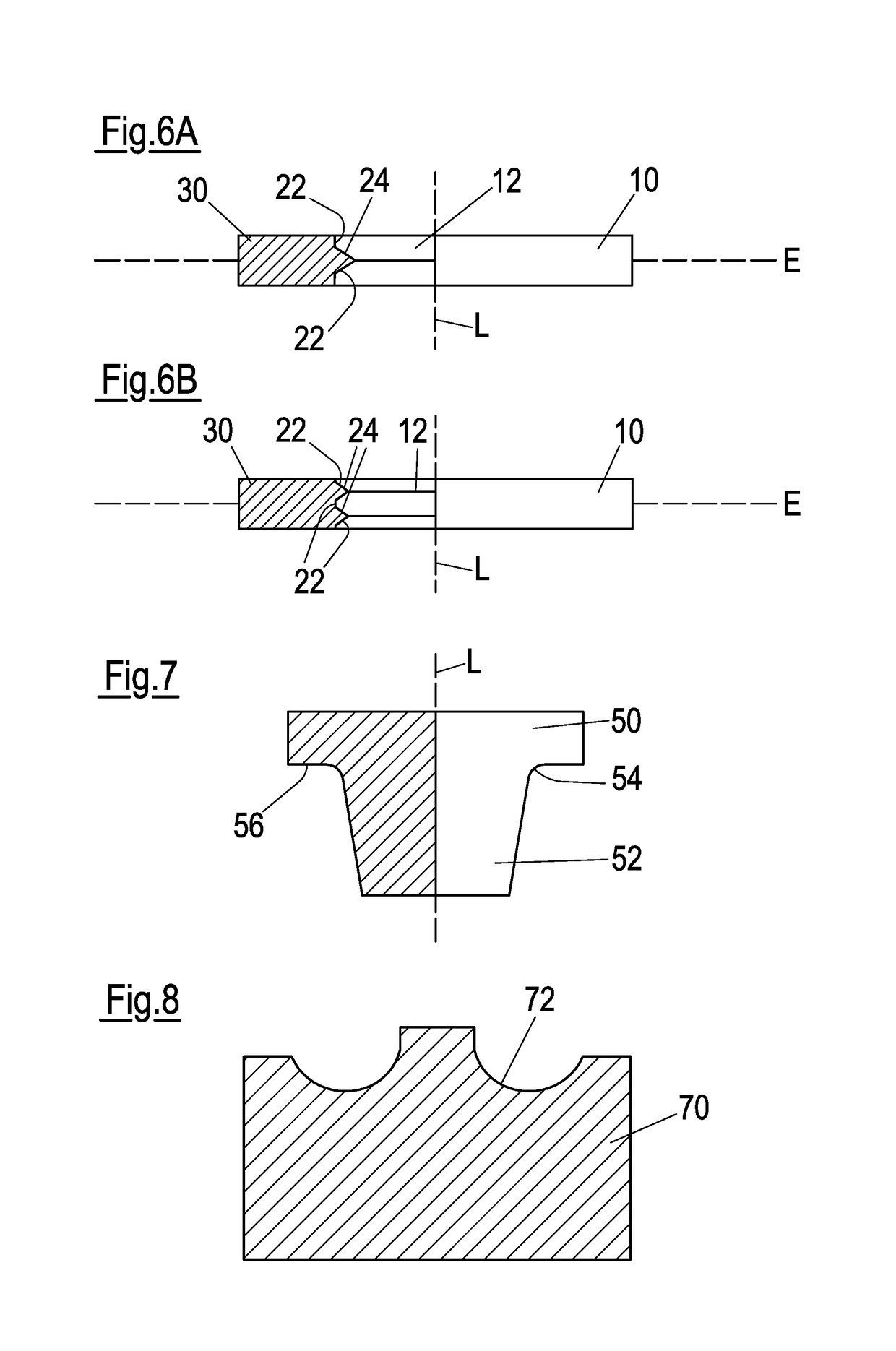 Sheet metal element having a hole, sheet metal part and component assembly as well as manufacturing method
