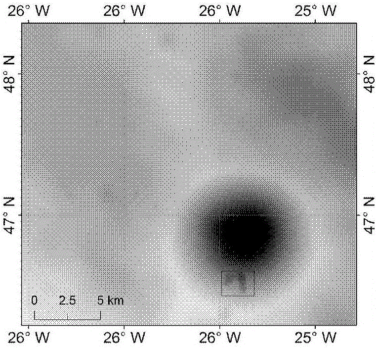 Method for recovering abnormal topographic data of lunar craters