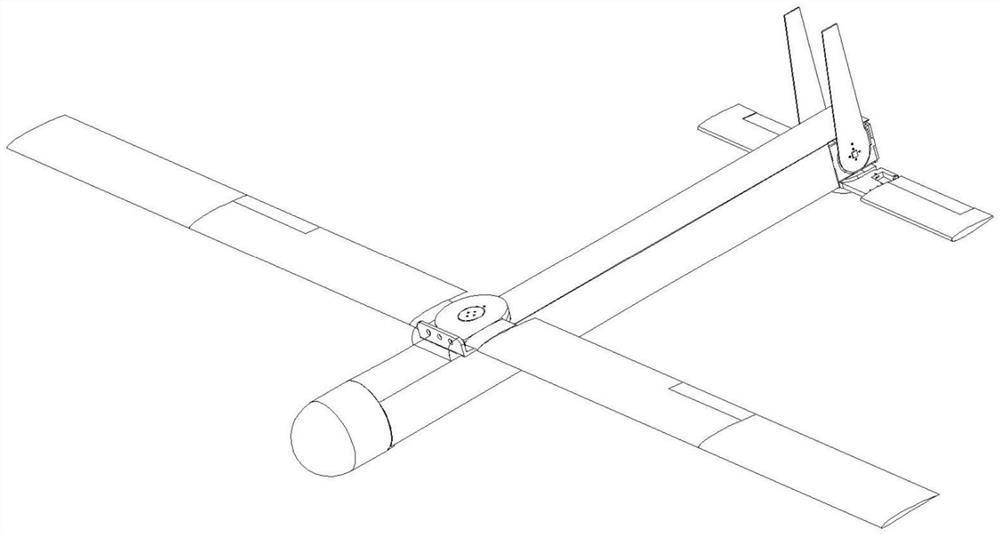 Flexible telescopic extension mechanism of folding wing