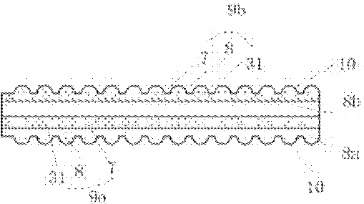 Multi-layer variable combined diffusion plate