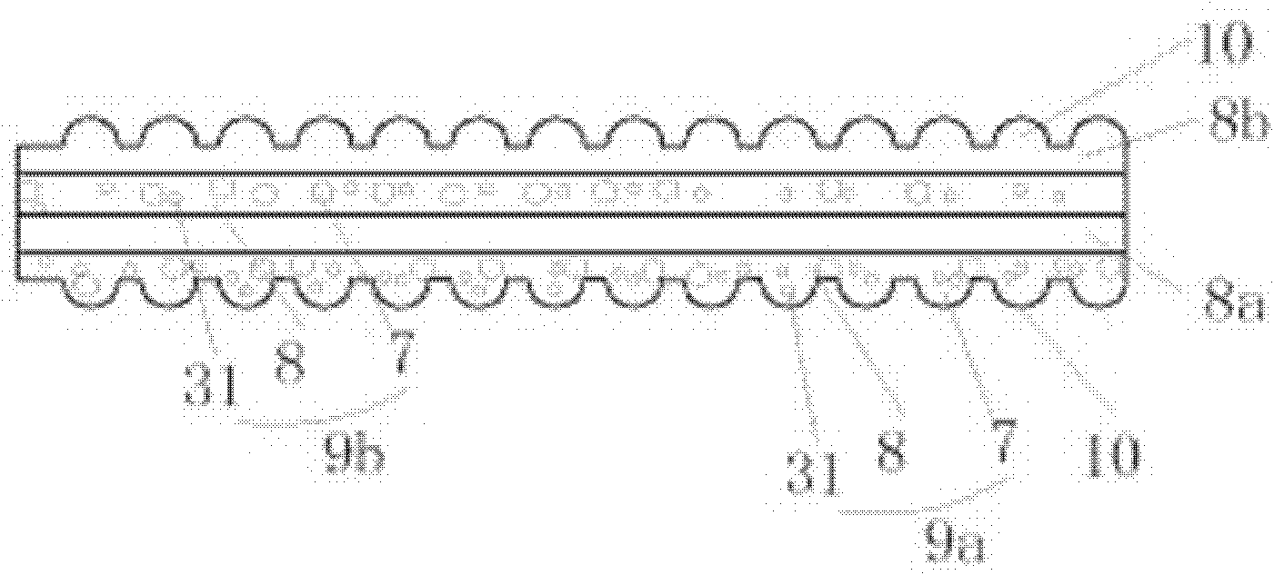 Multi-layer variable combined diffusion plate