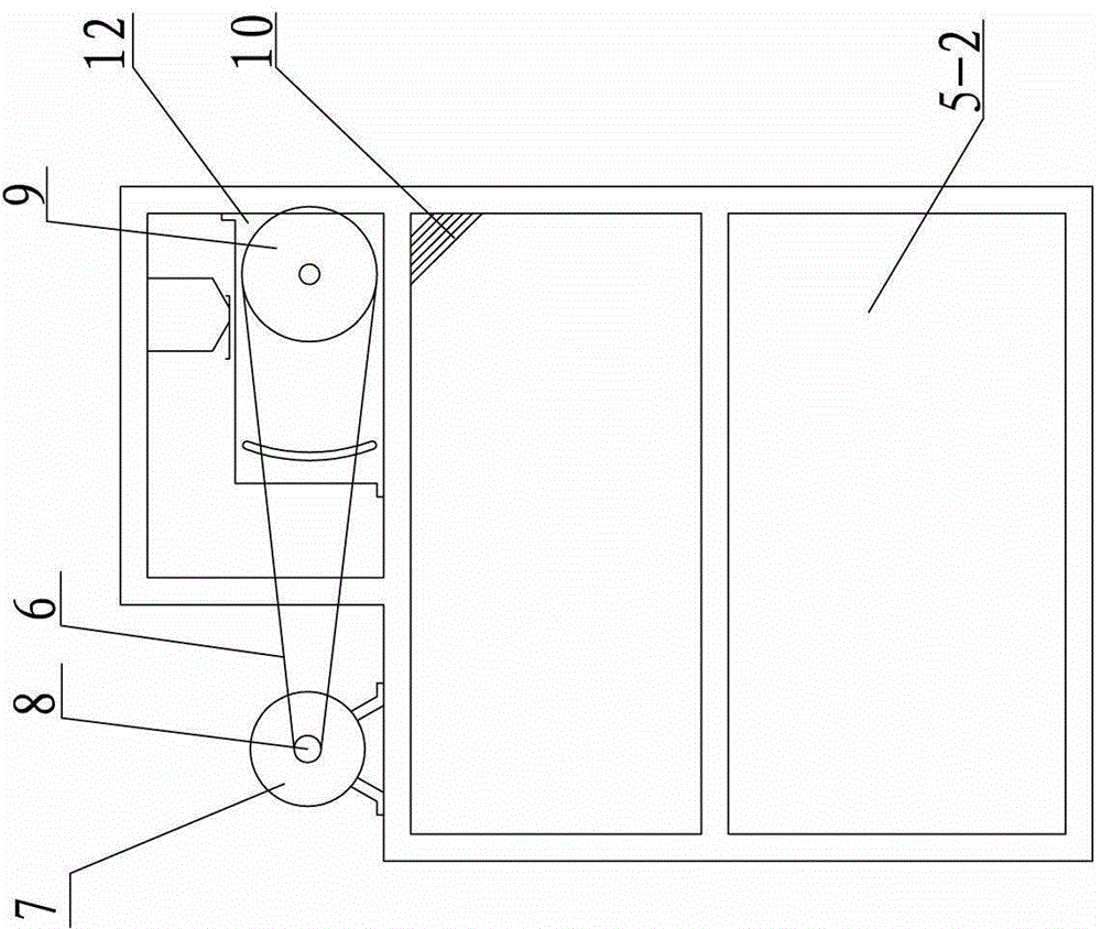 Novel through-flow type cereal cleaning device