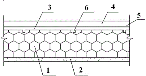 Cinder concrete composite insulation non-dismantling fire-resistant mold plate and construction method thereof