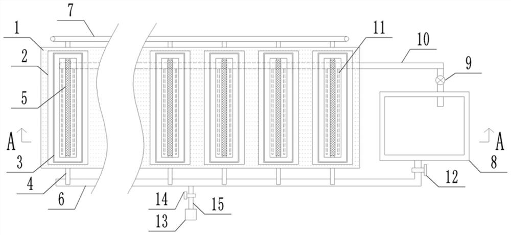 Agricultural water-saving irrigation circulating system