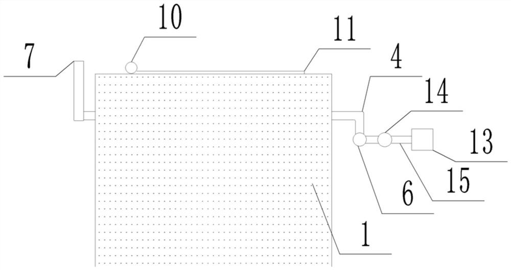 Agricultural water-saving irrigation circulating system