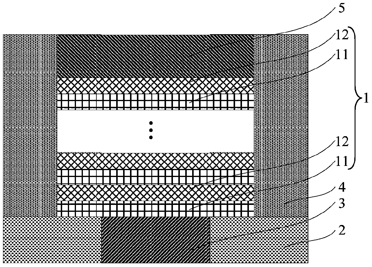 Phase change material layer, phase change memory unit and preparation method thereof