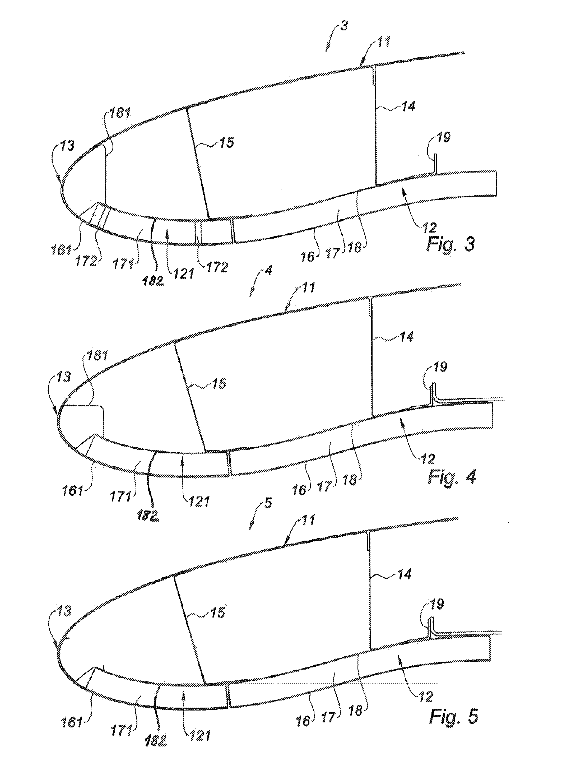 Air intake structure for turbojet engine nacelle