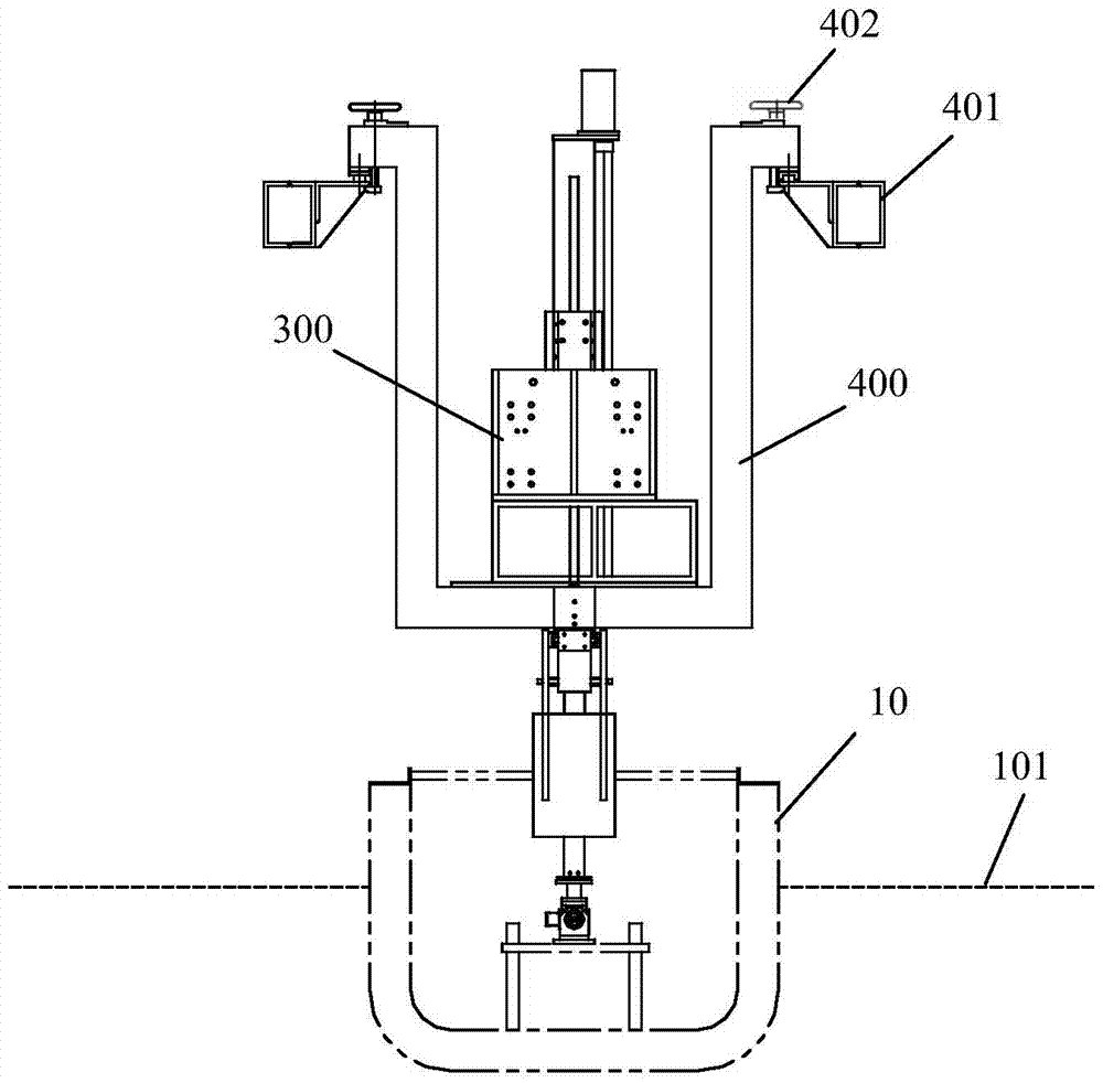 Ship seaworthiness performance test system