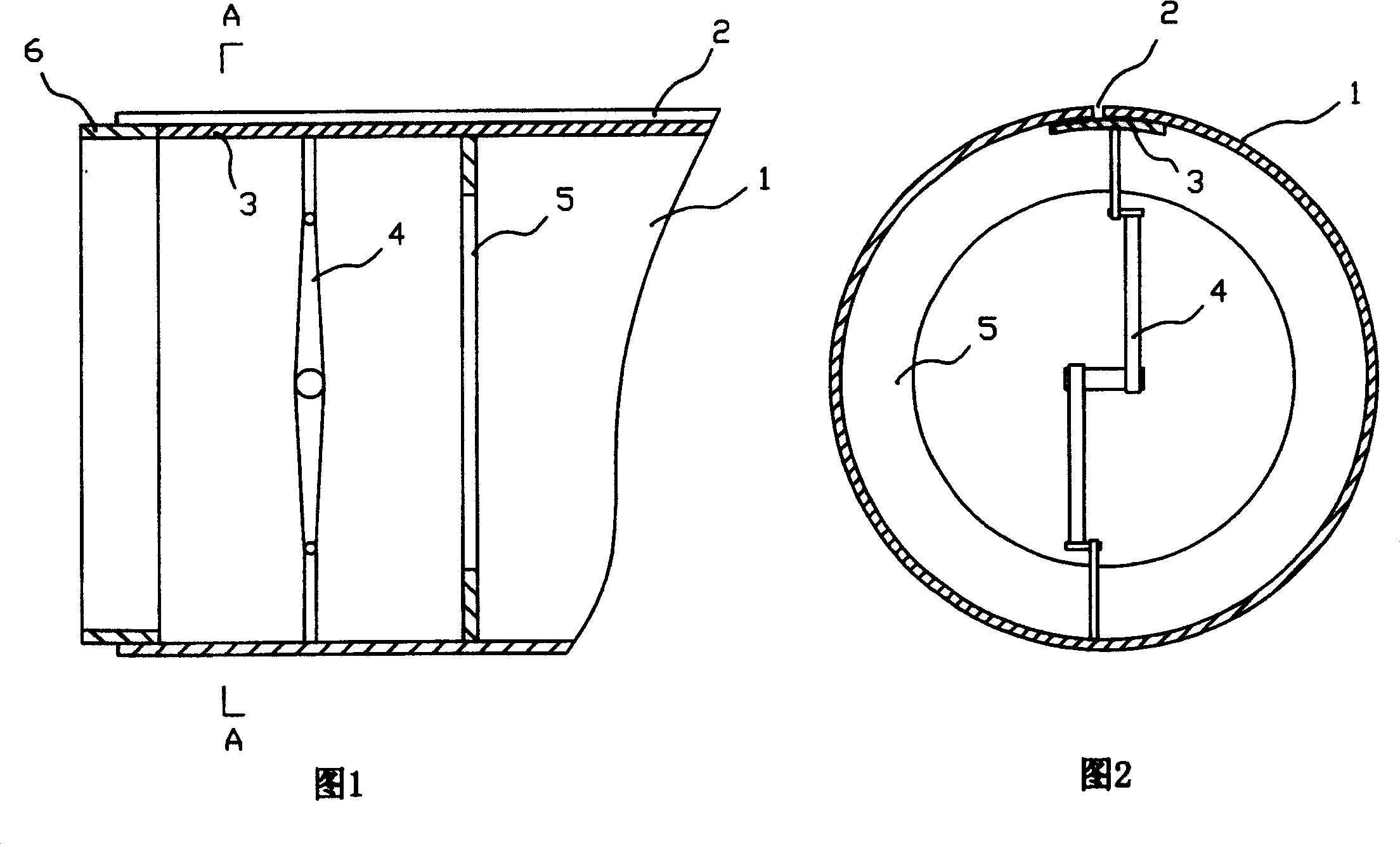 Method for manufacturing steel-made internal mould of hollow beam for bridge