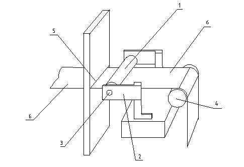 Device for preventing upwarping of lithium battery coating pole piece