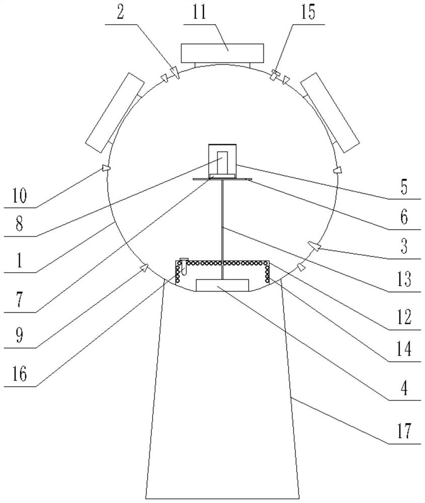 Method and device for measuring thermal runaway heat release of lithium battery in real time