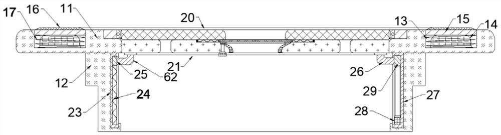 Drainage device for improving safety of road prone to water accumulation