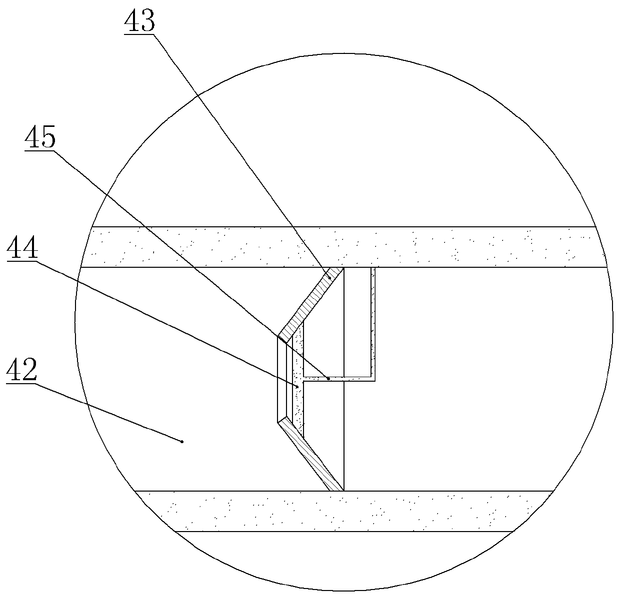 Self-suction type sac cavity flusher