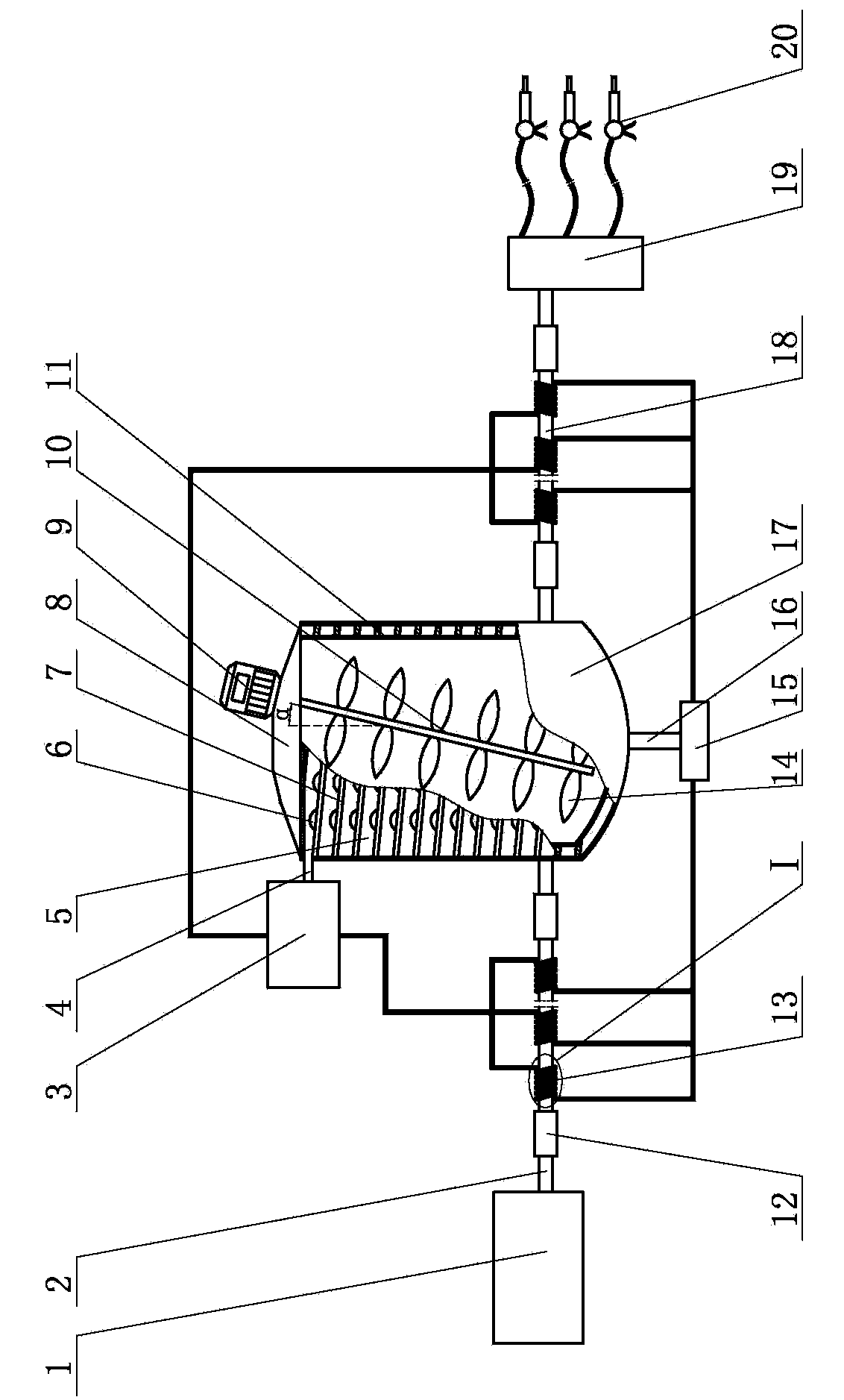 Production system for anti-pollution chemical coating on surface of metal in water