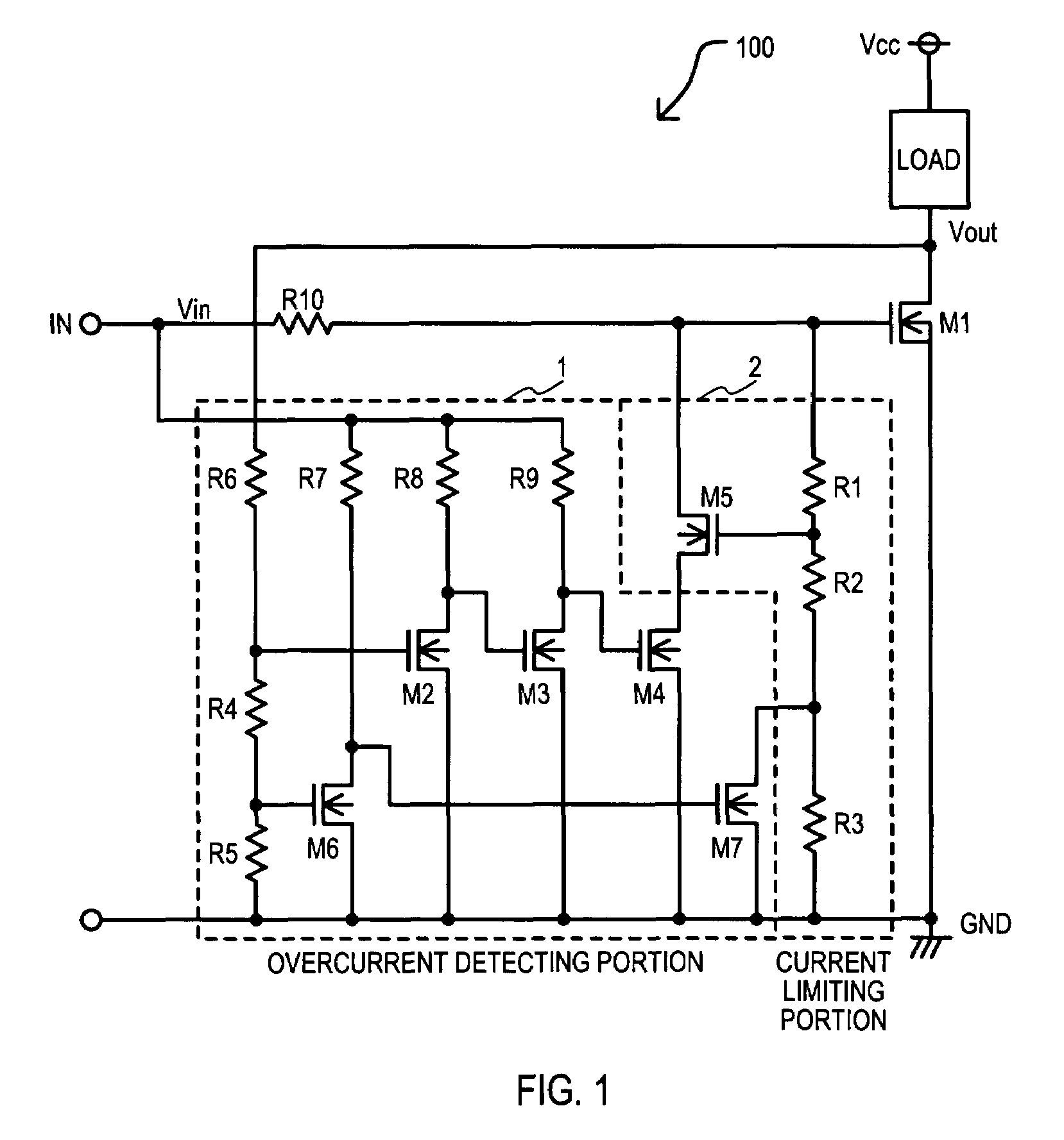 Current limiting circuit and output circuit including the same