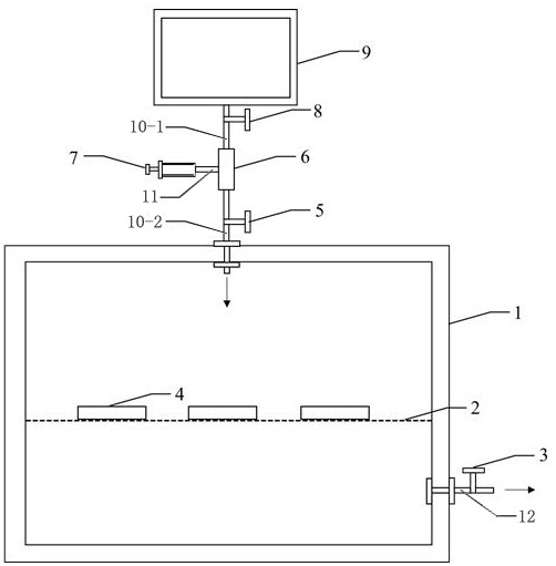 Device for improving pork quality by adopting nitric oxide gas fumigation and method using device