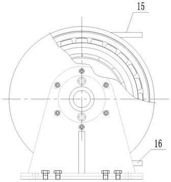 Integrated permanent magnet eddy current heater