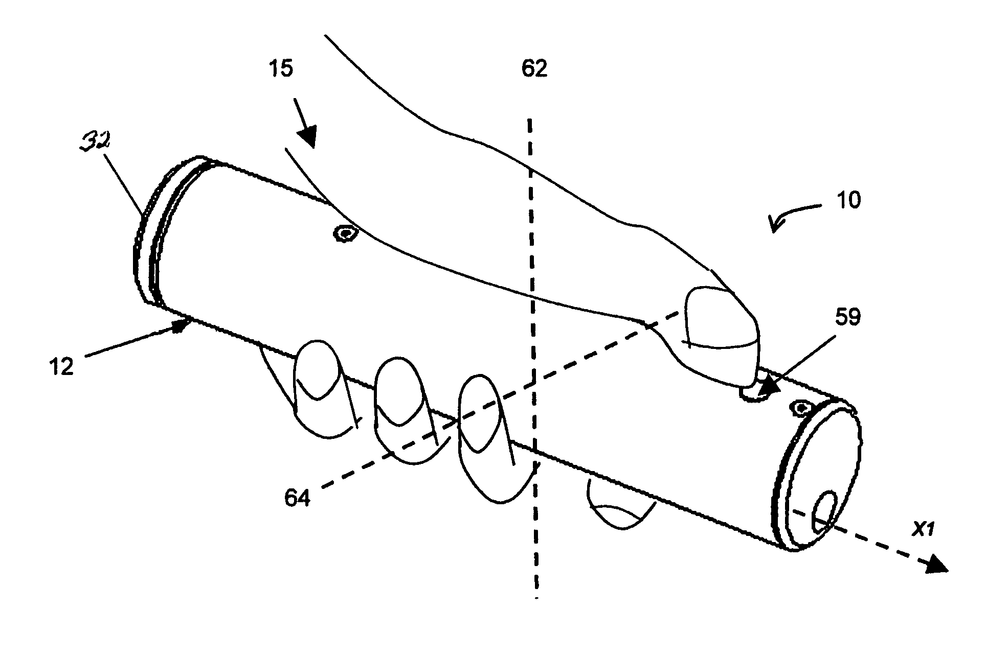 Stabilized mirror system for a handheld laser pointer
