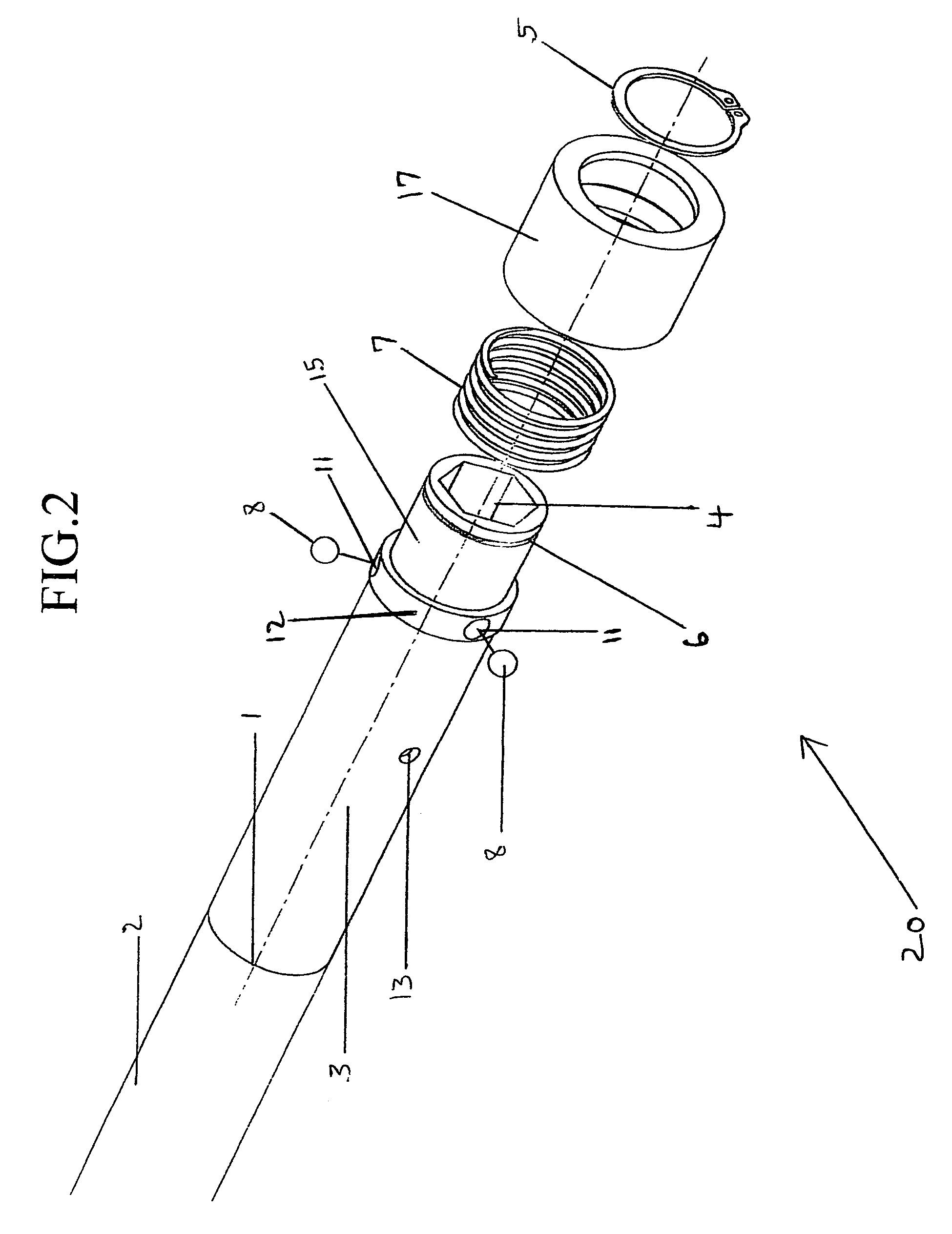 Quick disconnect coupling device