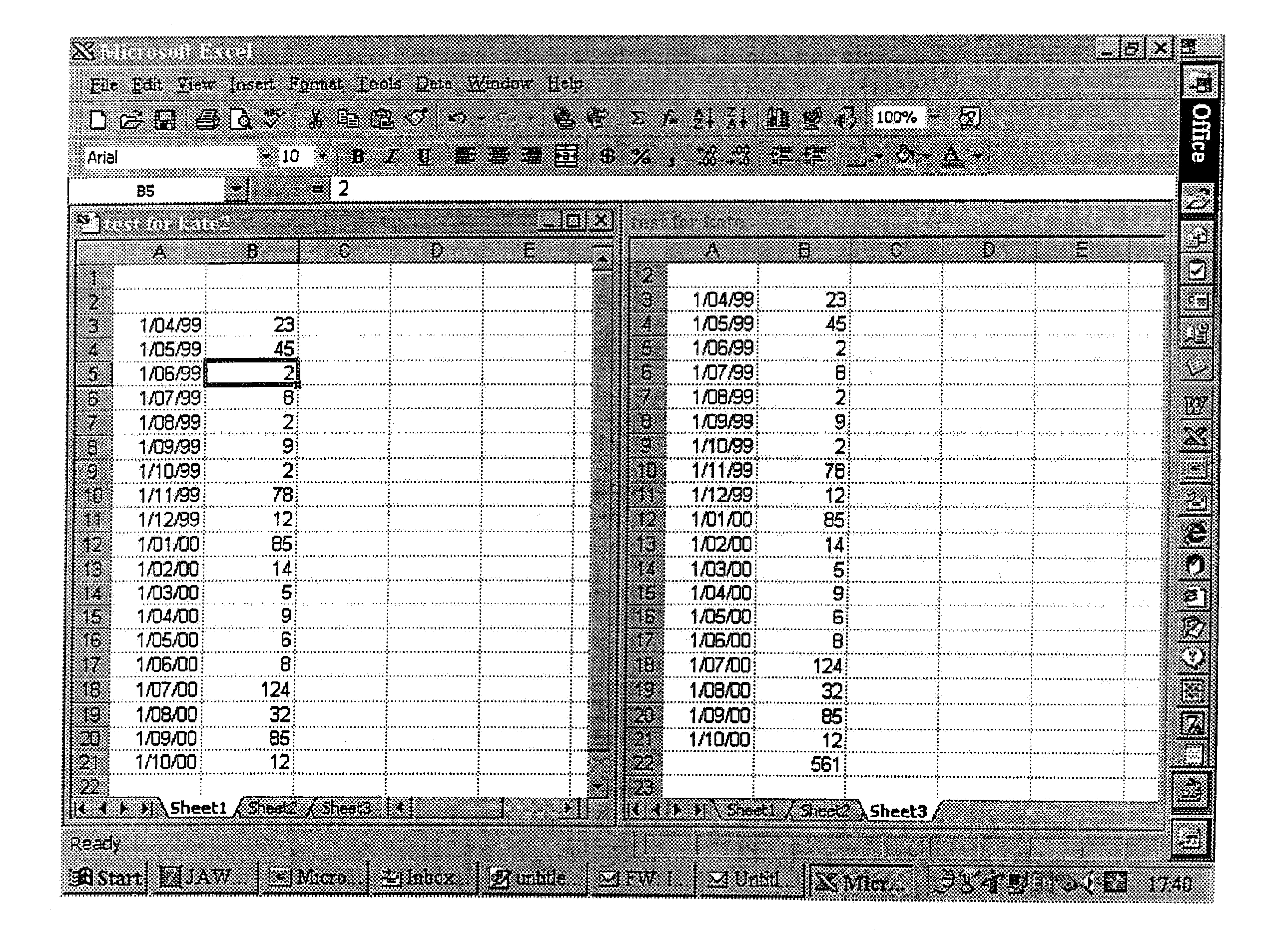 Method and system for assigning screen designation codes